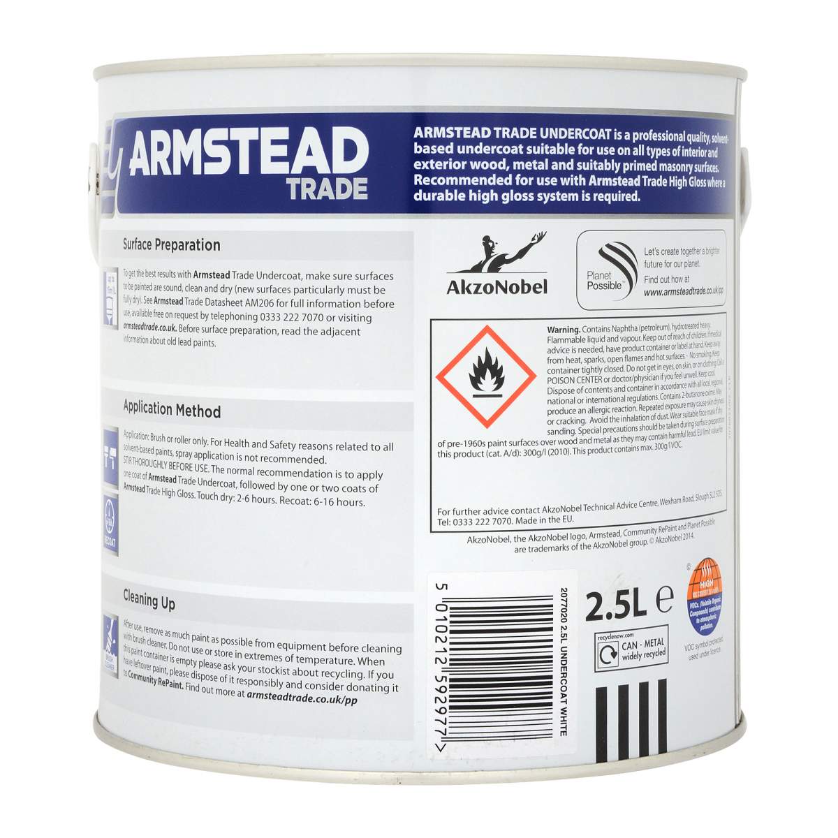 Armstead Trade Undercoat White