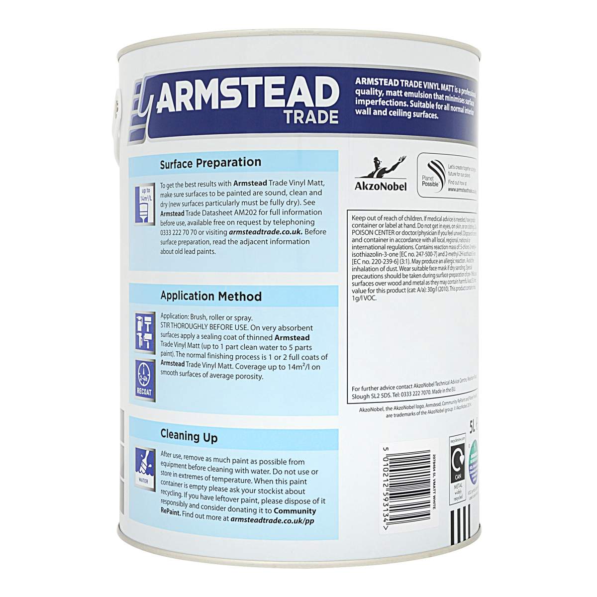 Armstead Trade Vinyl Matt White