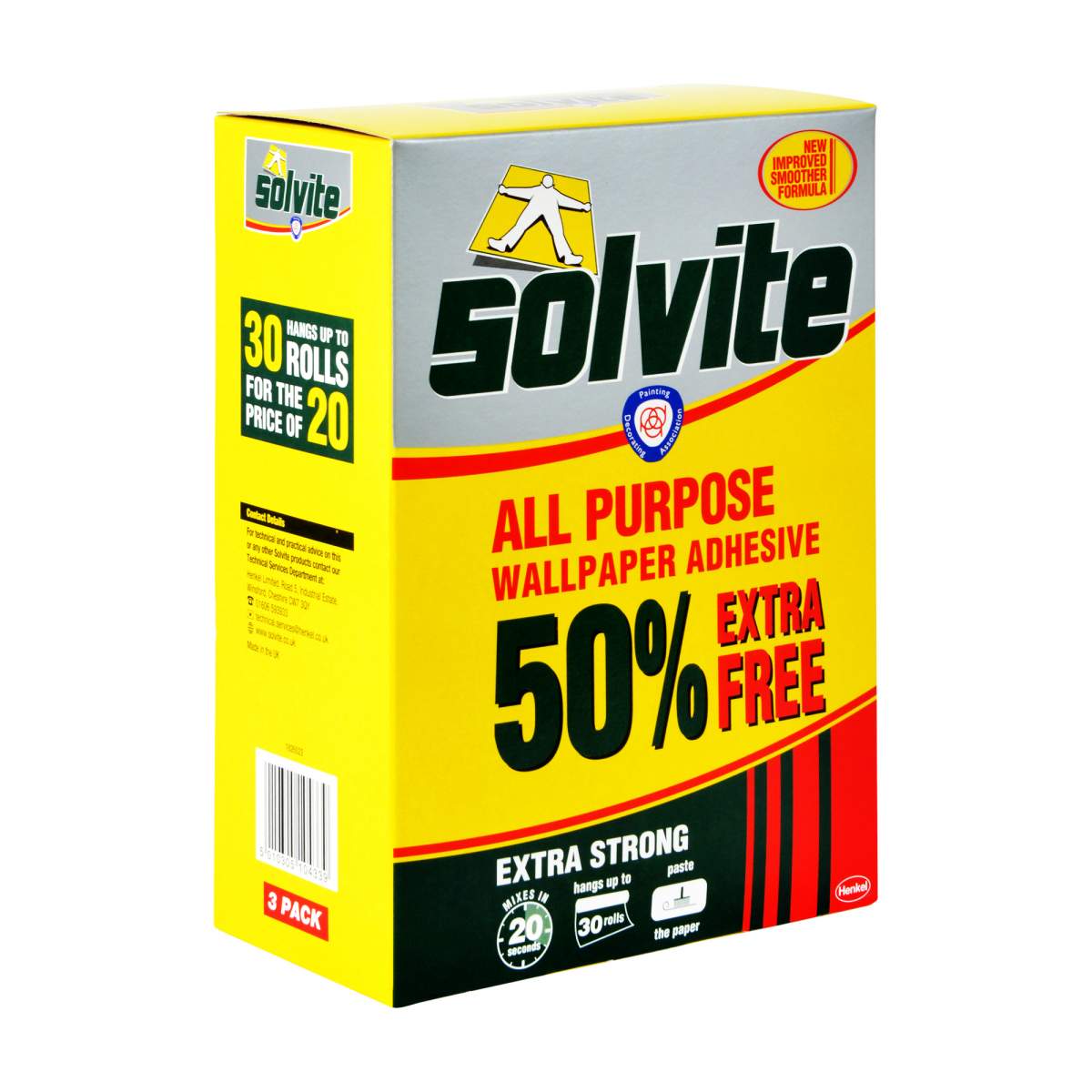 Solvite Extra Strong All Purpose Wallpaper Adhesive