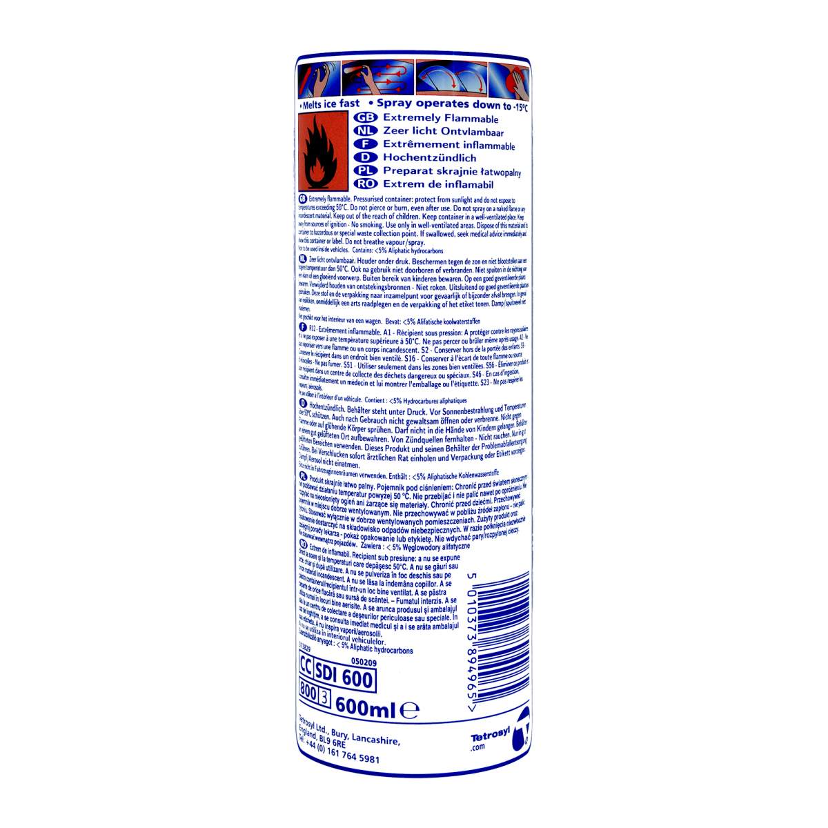 Tetrosyl Carplan Blue Star De-Icer