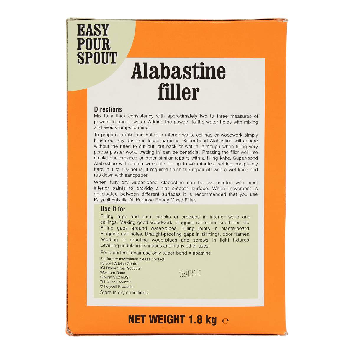 Alabastine Filler