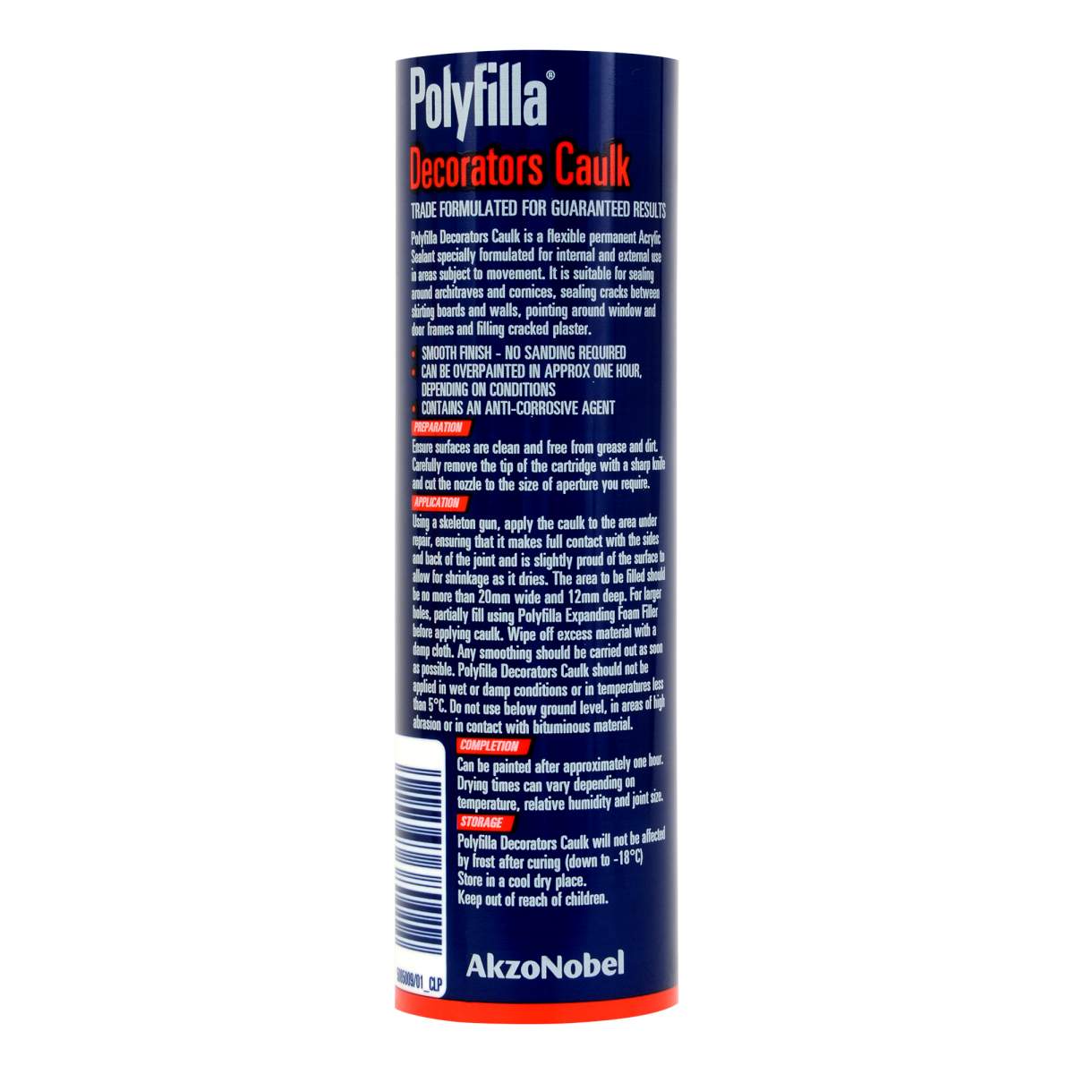 Polycell Trade Decorators Caulk White