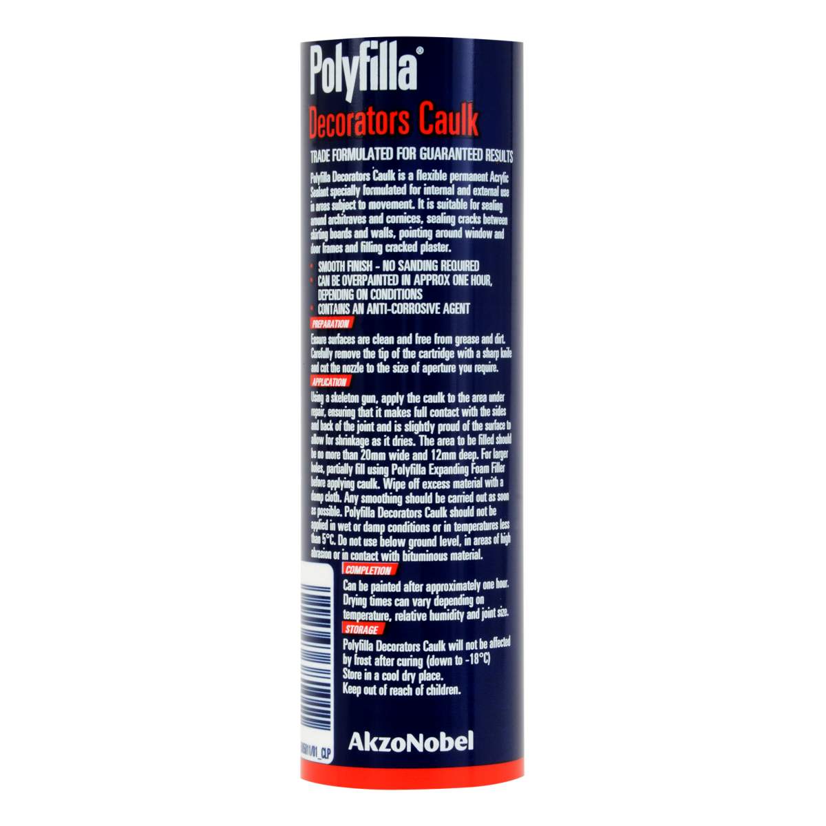 Polycell Trade Decorators Caulk Brown