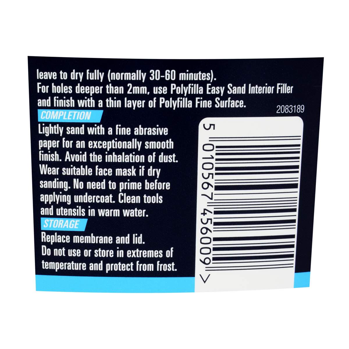 Polycell Trade Decorators Fine Surface Filler