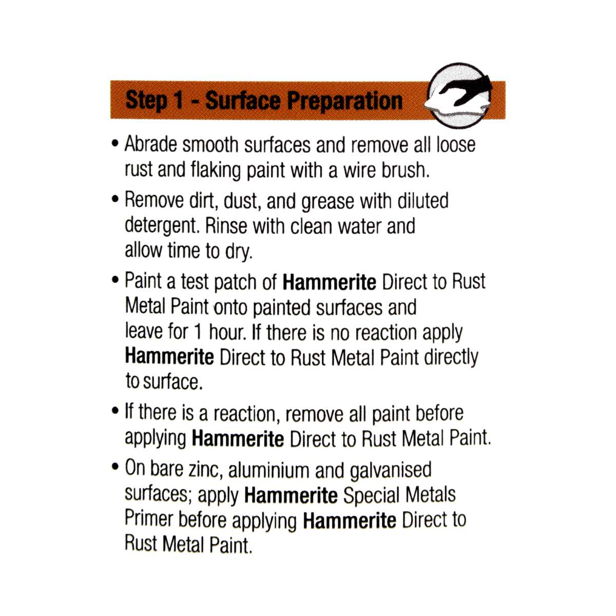 Hammerite Direct to Rust Metal Paint Satin White