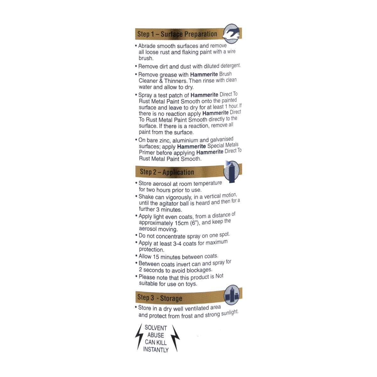 Hammerite Direct to Rust Metal Paint Smooth Silver
