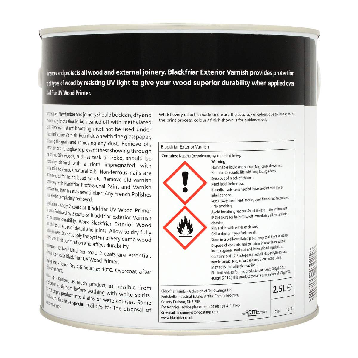 Blackfriar Exterior Varnish Satin Clear