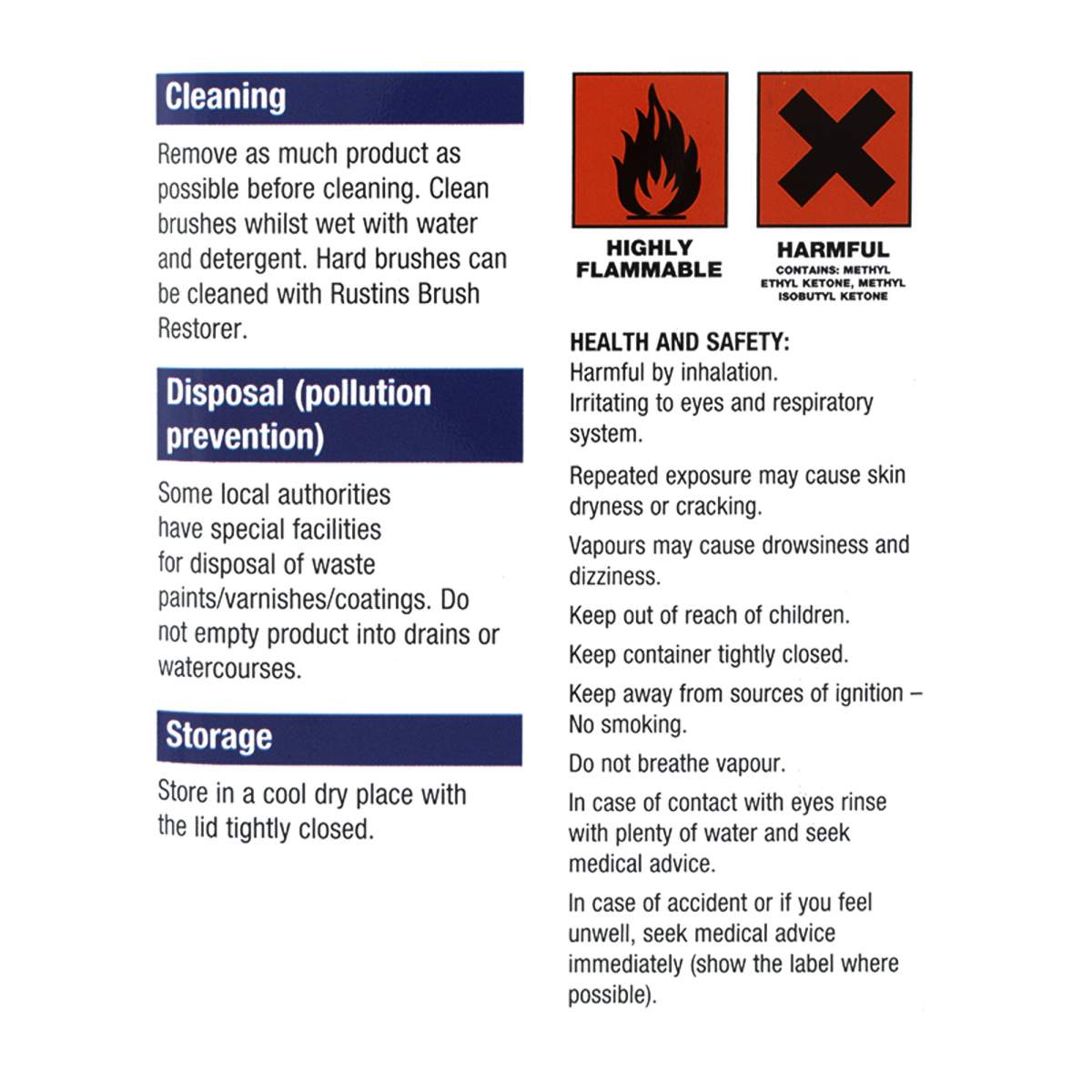 Rustins Cellulose Thinners