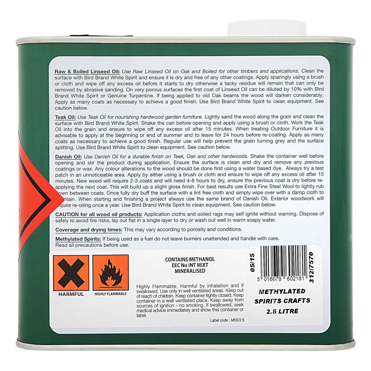 Bird Brand Methylated Spirit