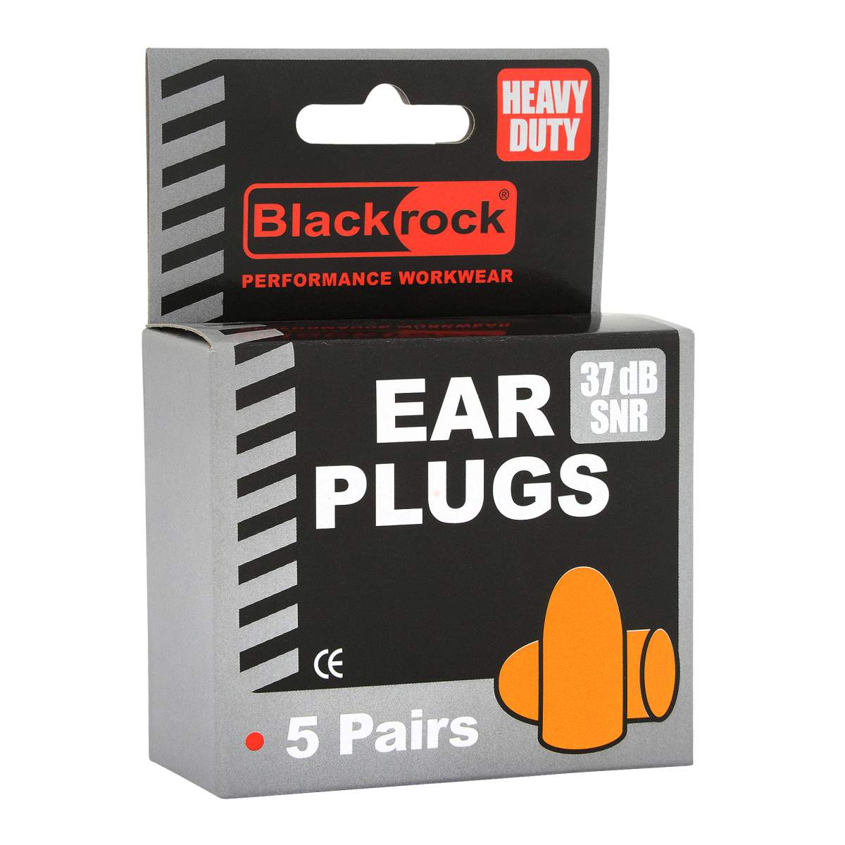 Blackrock Uncorded Foam Ear Plugs 5 Pairs