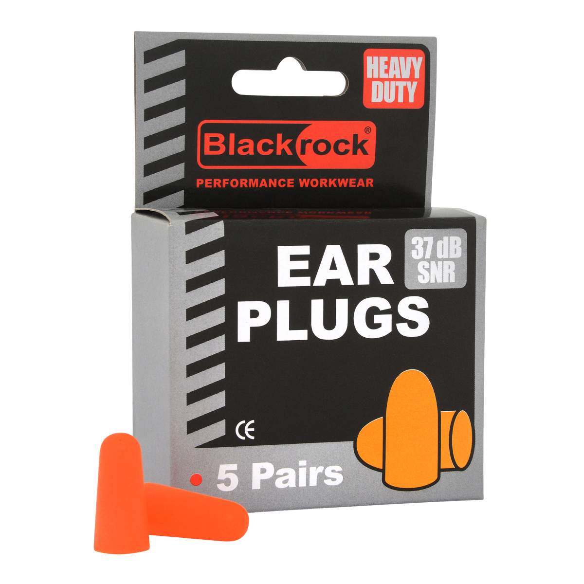 Blackrock Uncorded Foam Ear Plugs 5 Pairs