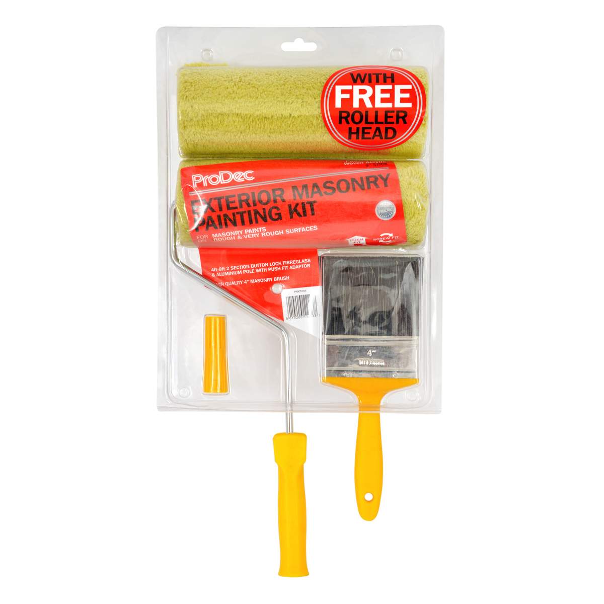 ProDec Twin Head Masonry Kit &amp; Pole