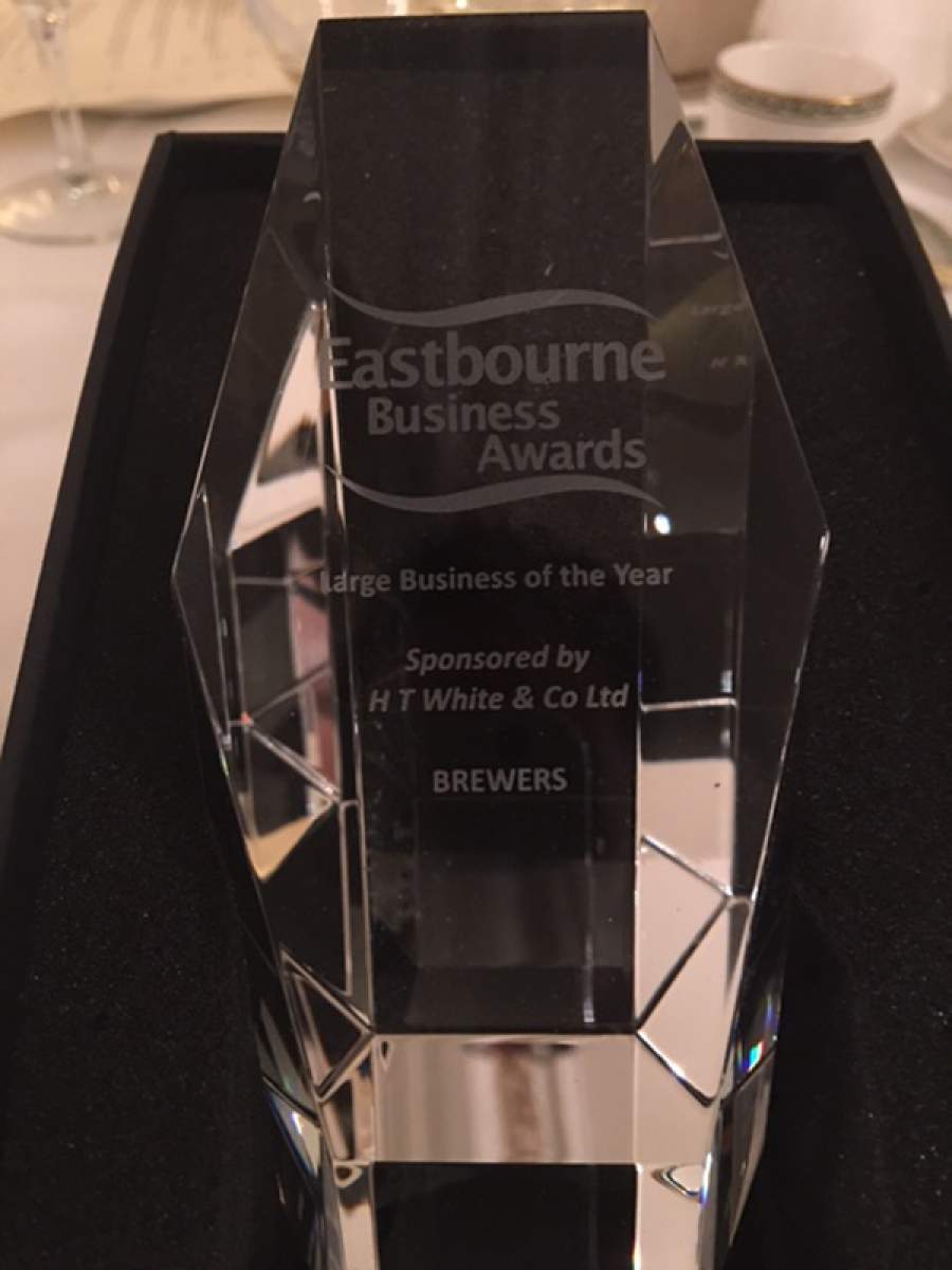 Stunning finish at the Eastbourne Business Awards