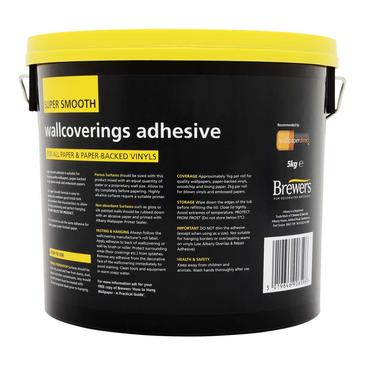 Albany Super Smooth Wallcovering Adhesive