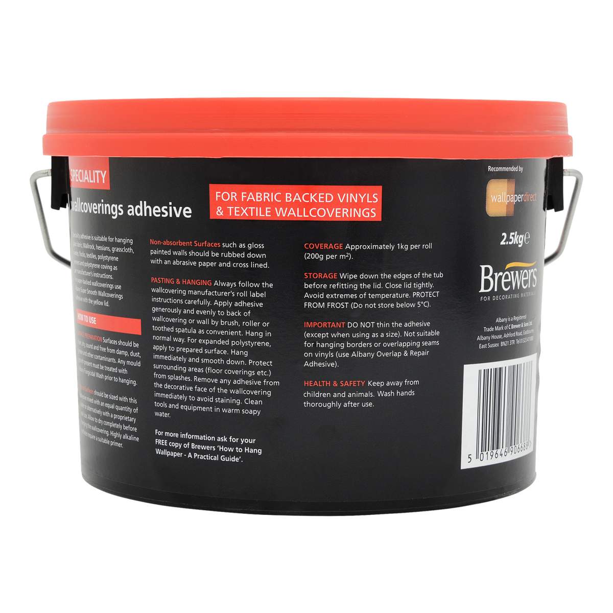 Albany Speciality Wallcovering Adhesive