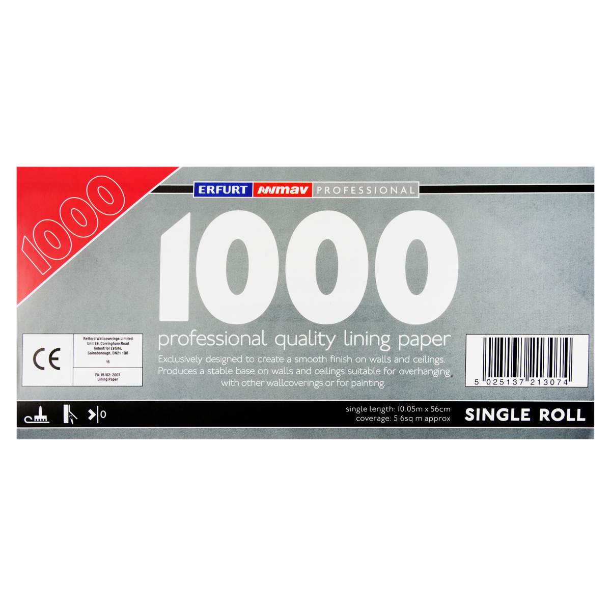 MAV Lining Paper M1000 Single Roll