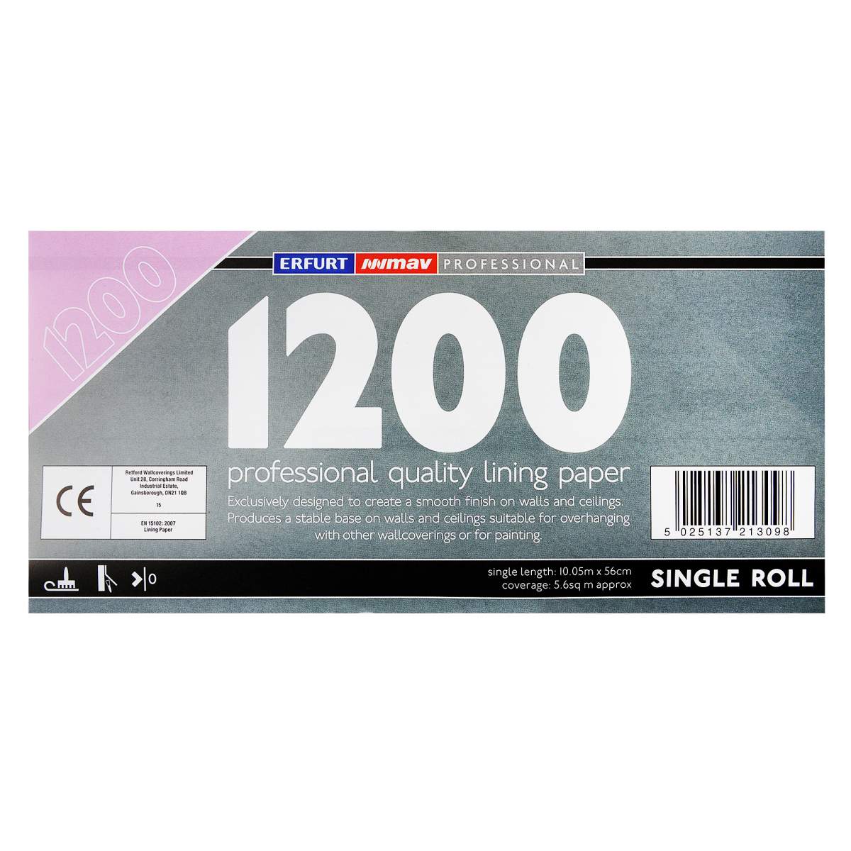 MAV Lining Paper M1200 Single Roll