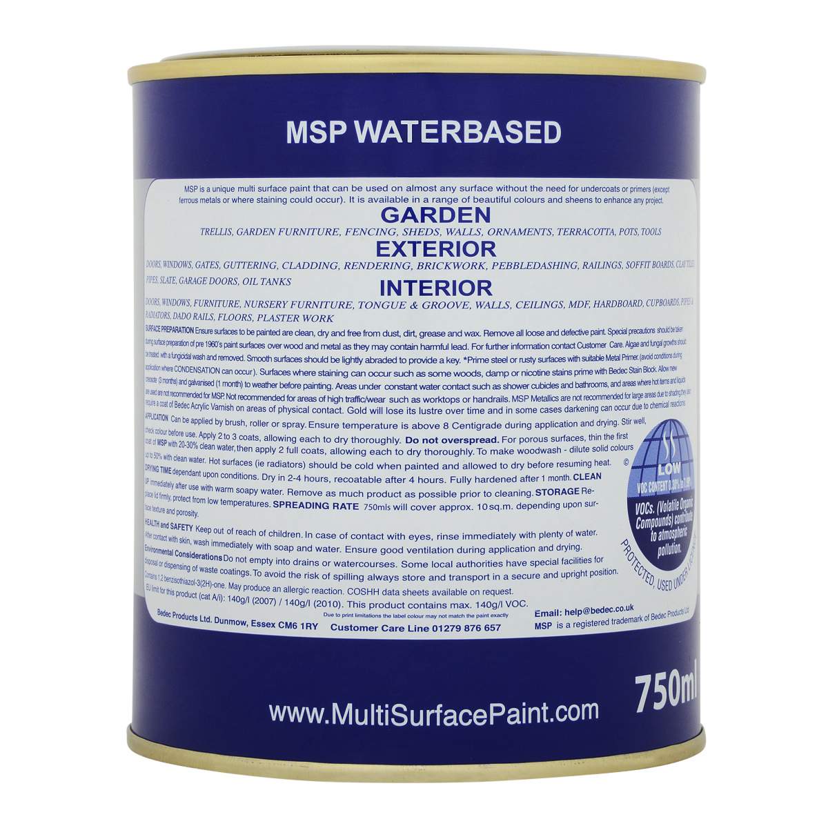 Bedec MSP Soft Matt Black