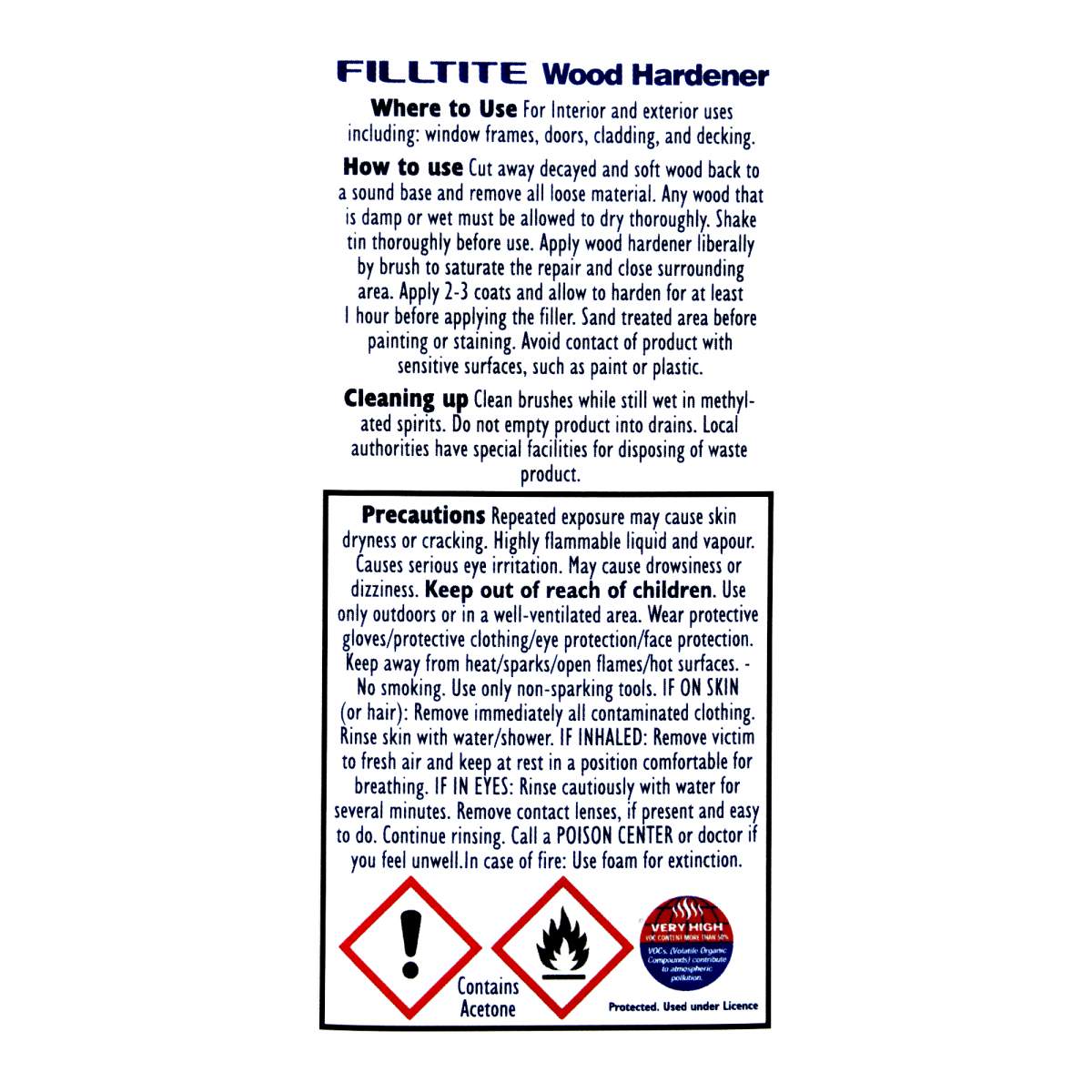FilLite Wood Hardener