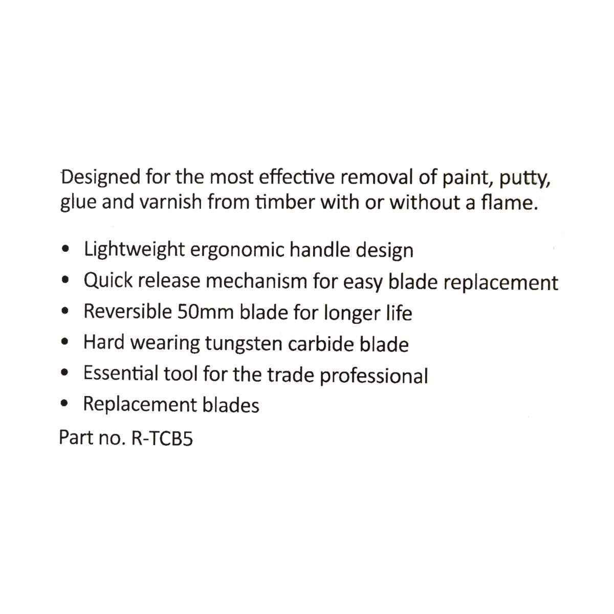 Linbide General Purpose Scraper