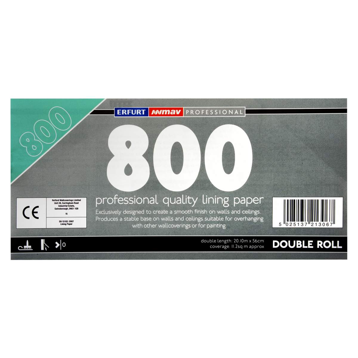 MAV Lining Paper M800 Double Roll