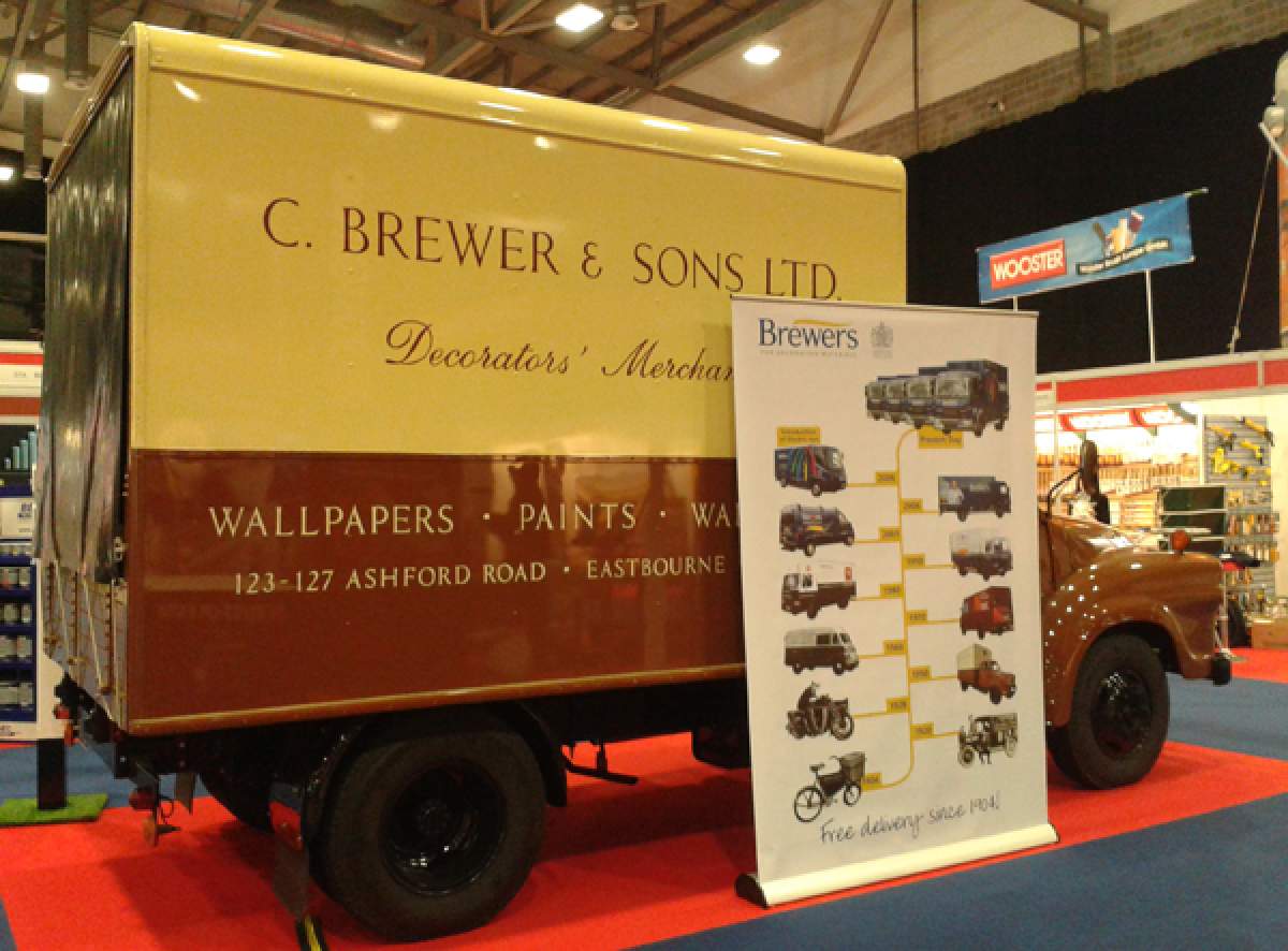 The Brewers Bedford Van - a blast from the past!