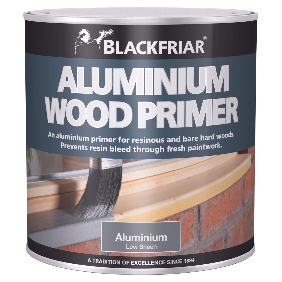 Blackfriar Aluminium Wood Primer Grey 1L (BN06051N)