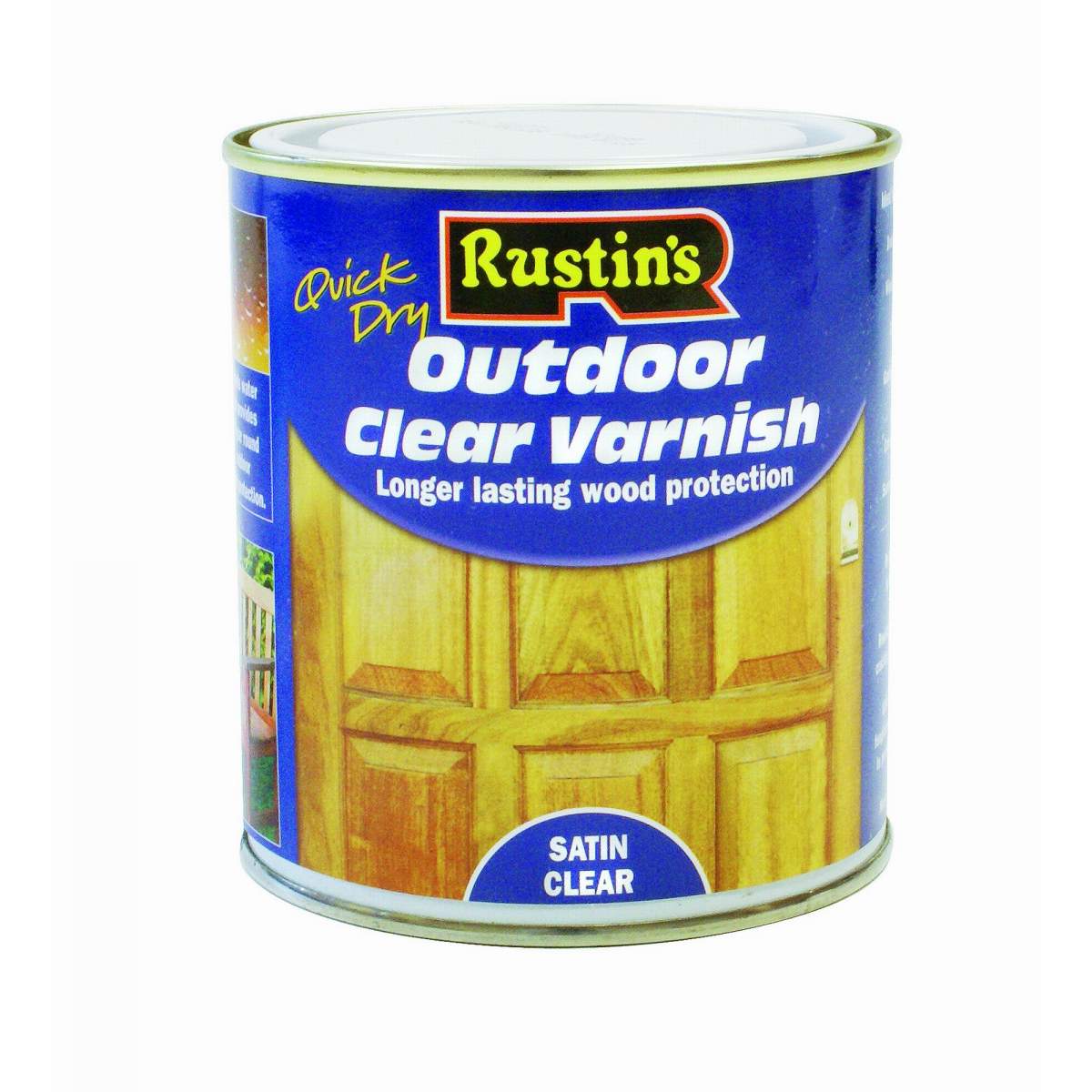 Rustins Quick Dry Outdoor Varnish Satin Clear 2.5L (HC4704310J)