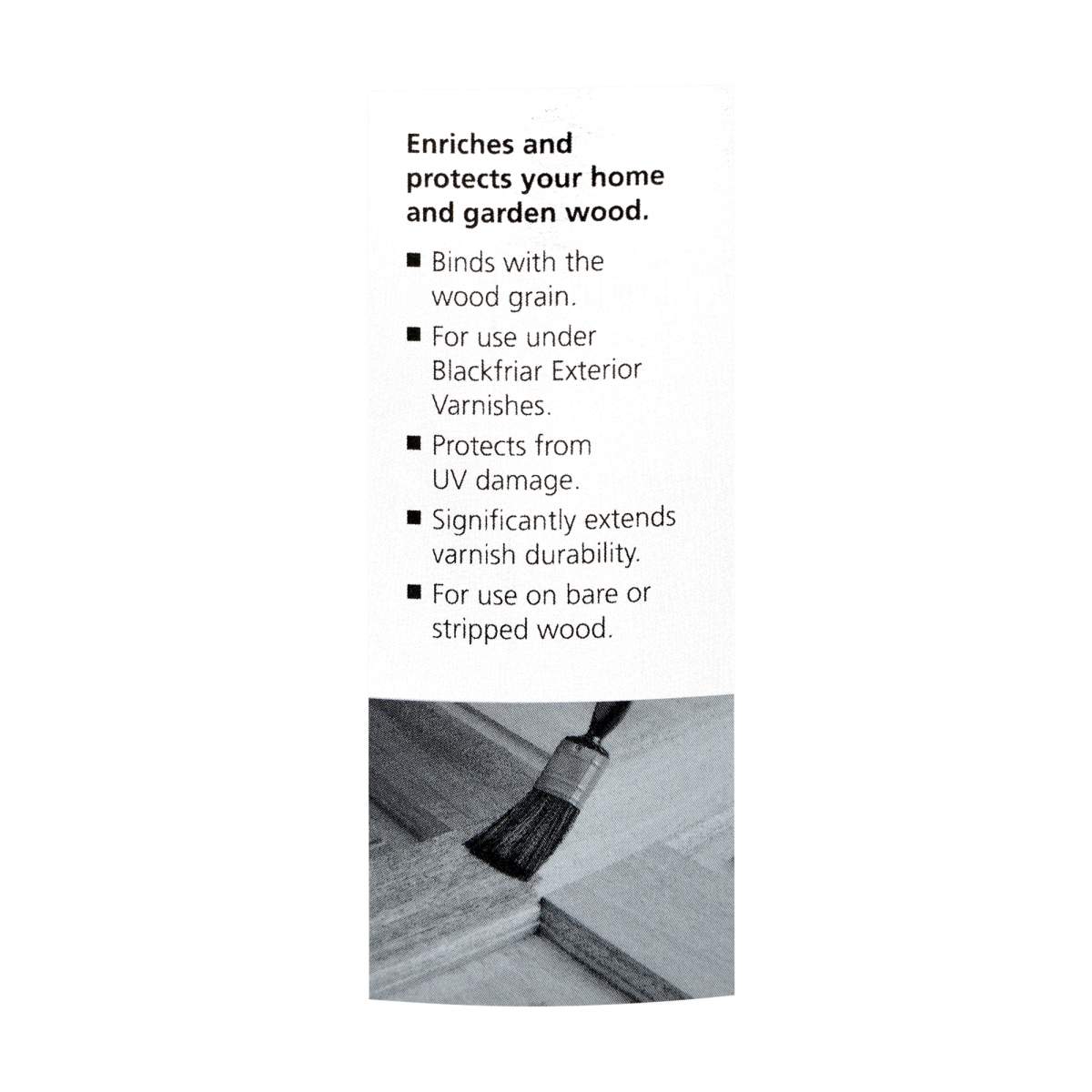Blackfriar UV Wood Primer 500ML (HC101905Q)