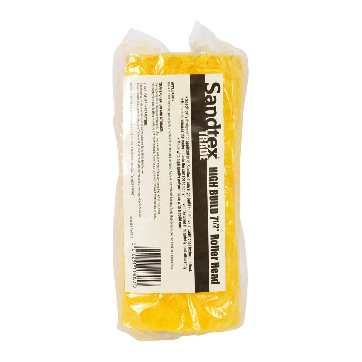 Sadolin Sandtex High Build Roller Head 7" x 1.5" (JT2510)