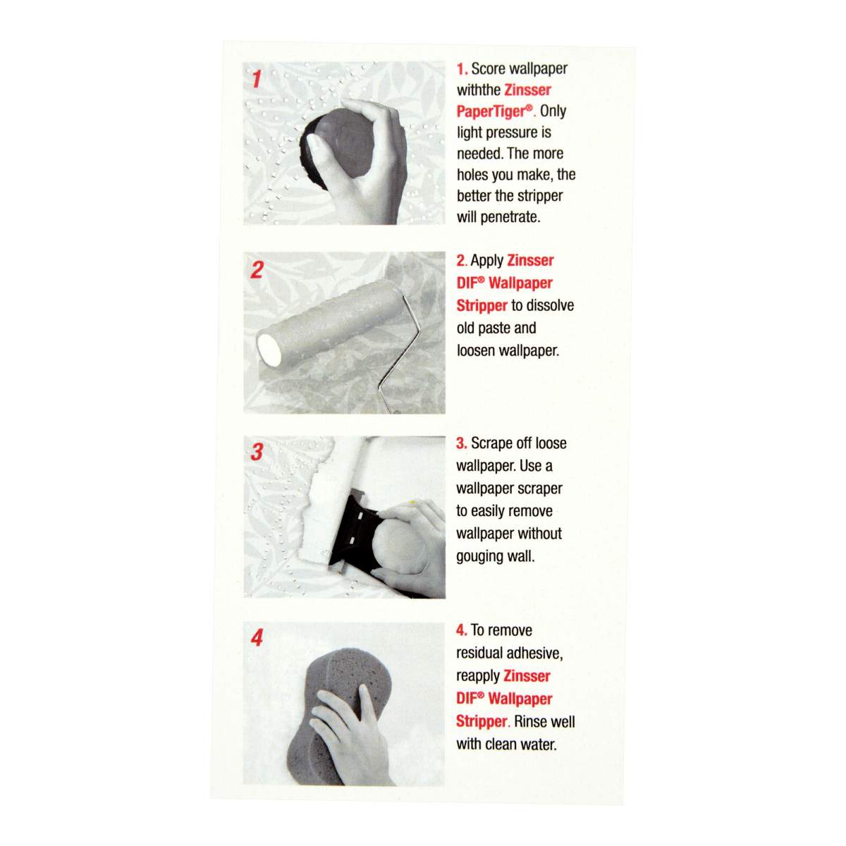 Zinsser Paper Tiger Triple Head (LE6815)