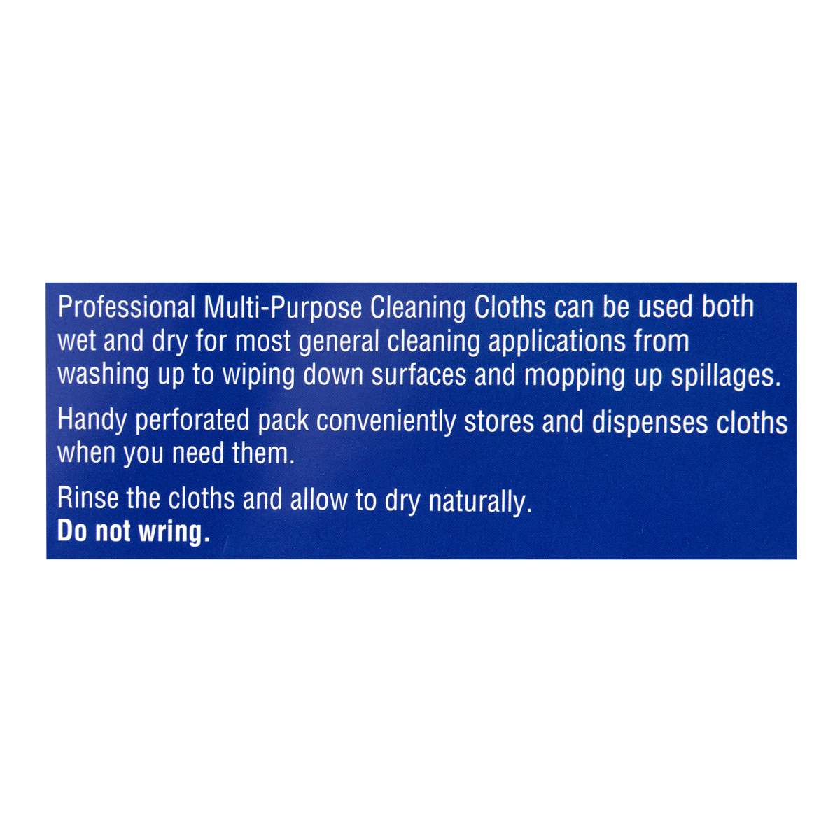 Brewers Multi Purpose Cleaning Cloths Pack 50  (NT58235)