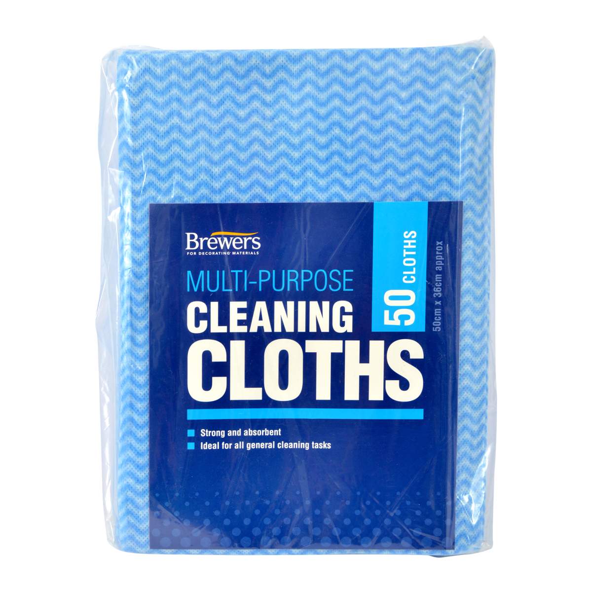 Brewers Multi Purpose Cleaning Cloths Pack 50  (NT58235)