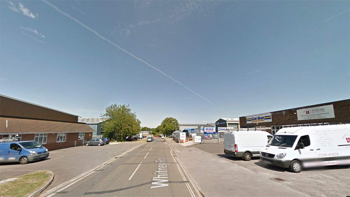 Travelling down Armstrong Road with Bell Road on your right, take the next left