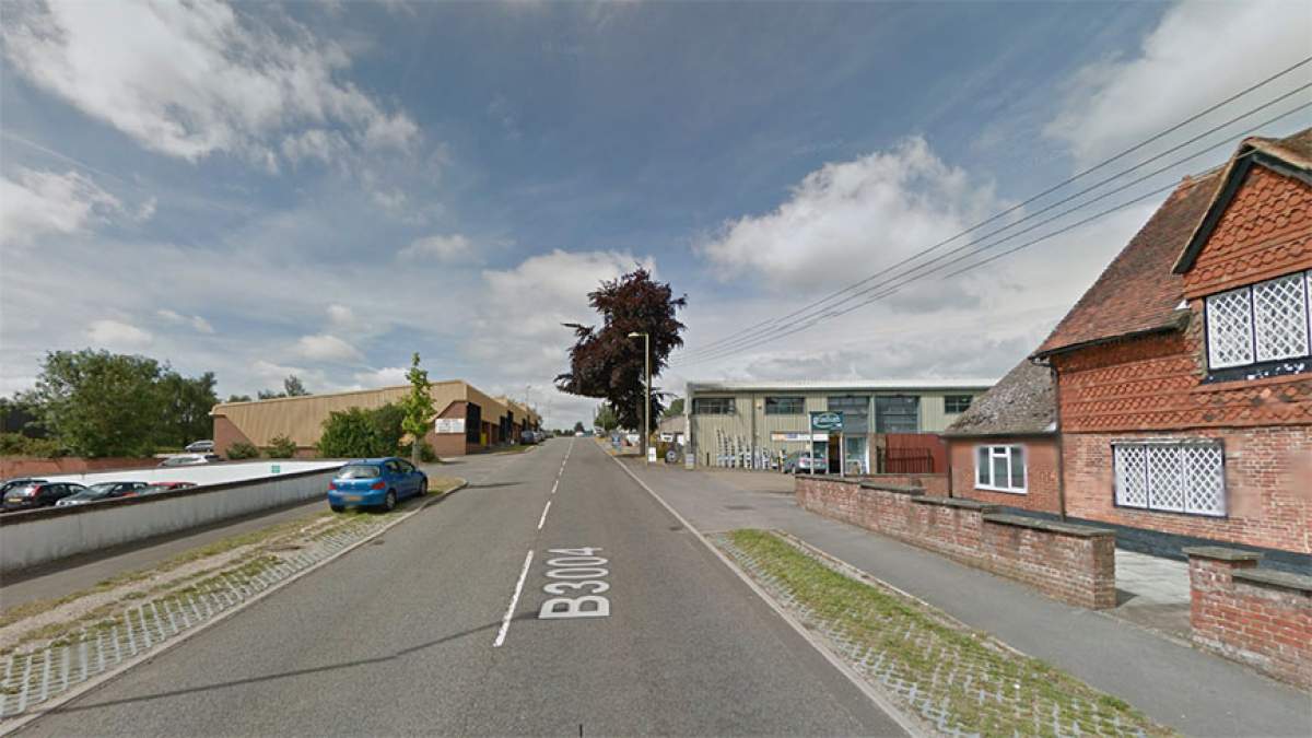Travelling up Mill Lane towards Alton, store is on the left after Waterbrook Road