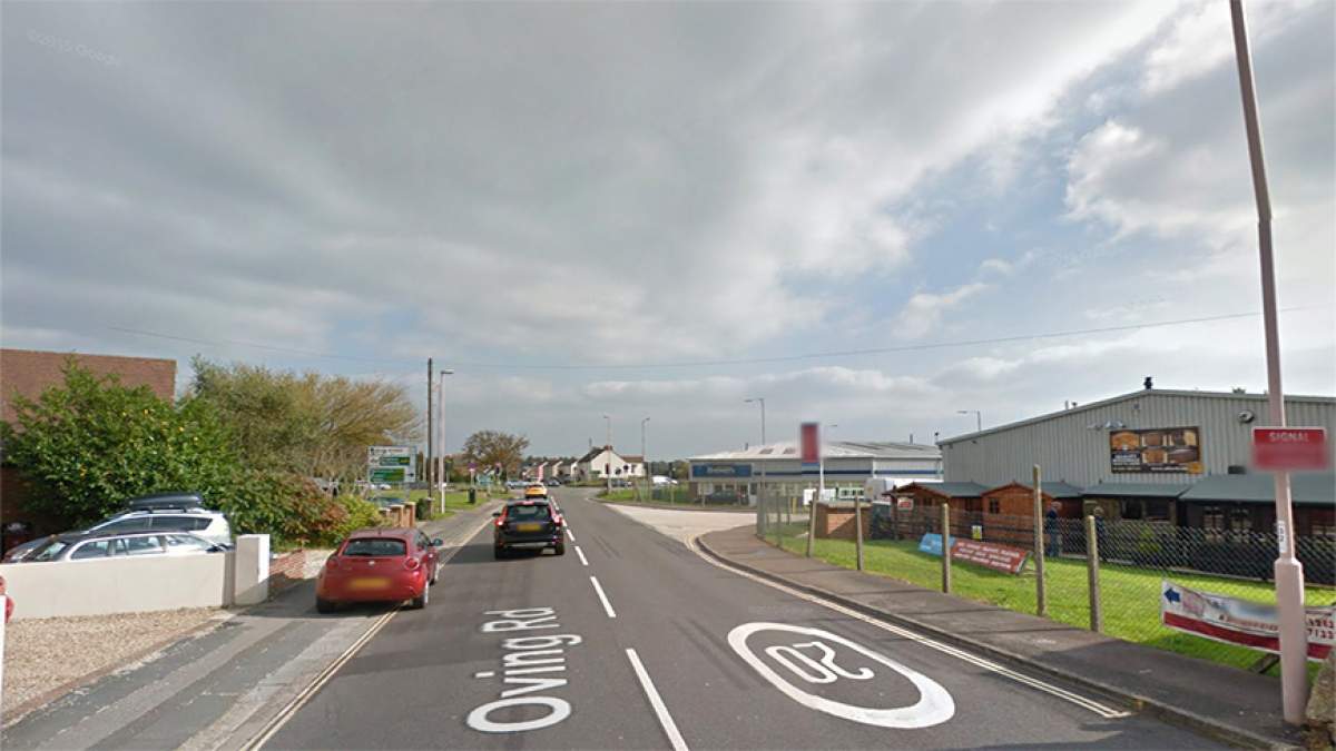 Travelling from Chichester down Oving Road, turn right into Ben Turner Industrial Estate just before the cross roads