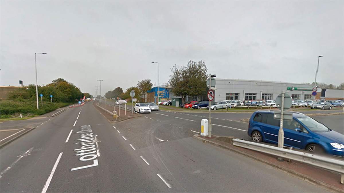 From the Sovereign Roundabout, take the exit on to the A2290 Lottbridge Drove. Cross over the first roundabout and at the second round about, take the third exit on to Birch Road.