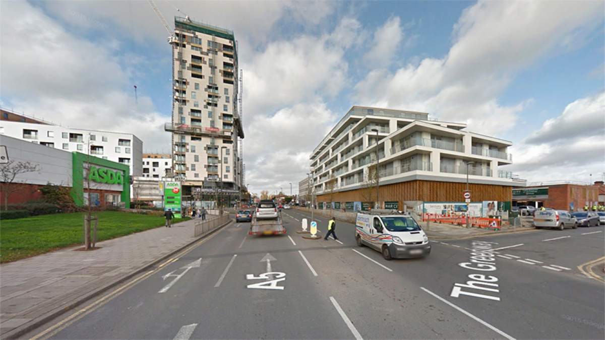 From Colindale centre, take the slip road off Edgeware Road left onto Capitol Way.