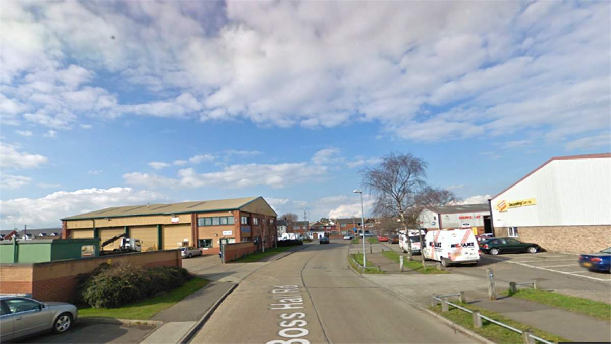 Coming from Morrisons, following Hall Boss Road all the way round, turn left at the T junction and the store will be on your right
