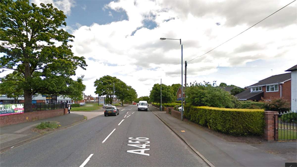 Coming down Birmingham Road towards Blakedown, the store is on the left after Adams Ct