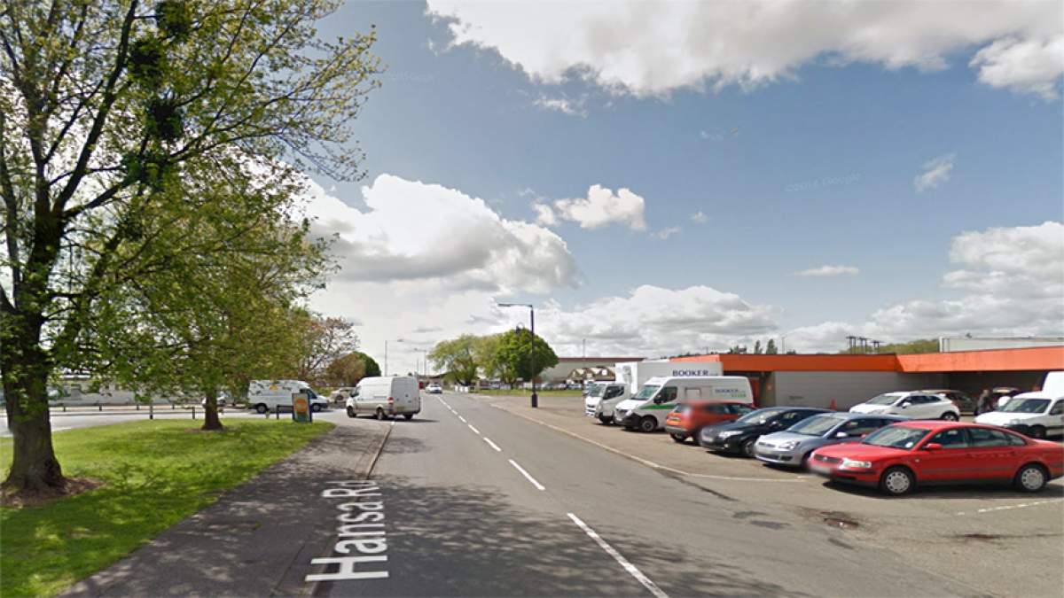 From Hansa Road towards Hardwick Road turn left into Oldmedow Road
