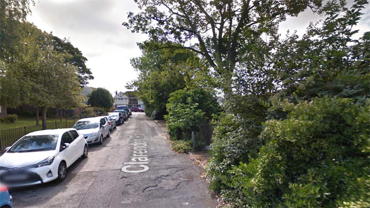 If you are coming off Wilderness hill right onto Clarendon Road from Dane Park direction, follow the road all the way around to the left to find the store on the left.