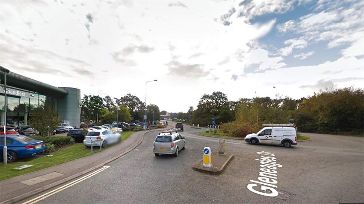 From Gleneagles Drive, at the roundabout take the first exit on to Diplocks Way.&nbsp;<span style="font-size: 12.6px; line-height: 15.12px;">The branch is a short way down on the left hand side.</span>