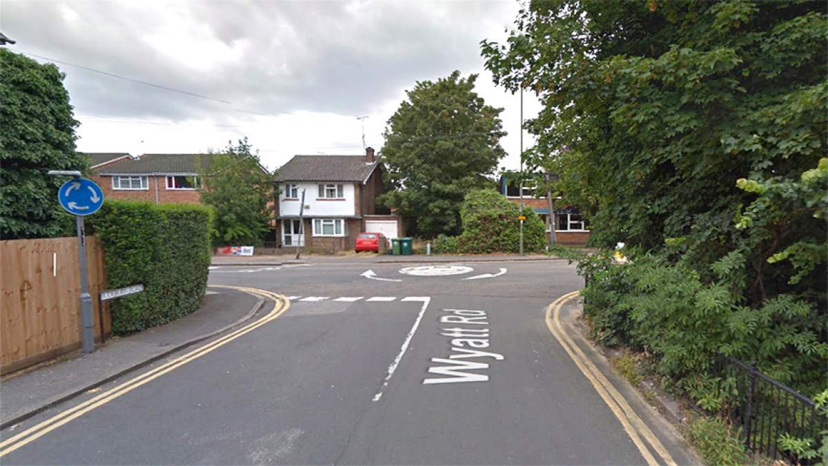 From Budebury Road, at the mini roundabout take the first exit and the turning to the store is immediately on the right.