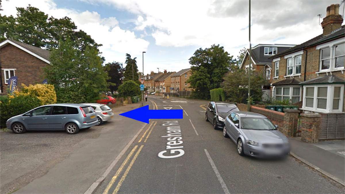 Approaching from the B376 Laleham Road, the turning to the store is on the left before the mini roundabout.