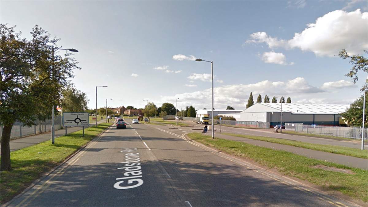 Travelling towards King's Heath Park along Gladstone Road, take the next right after Heathfield Way.