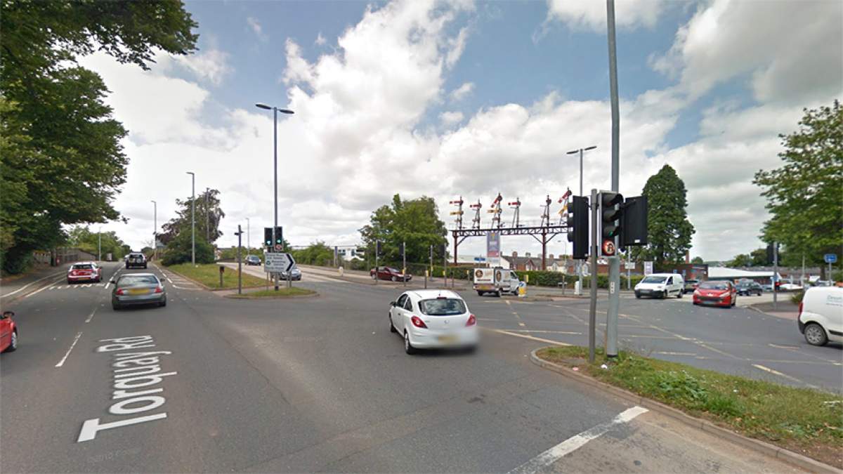 Travelling down Torquay Road towards the town center, take the first right onto Brunel Road