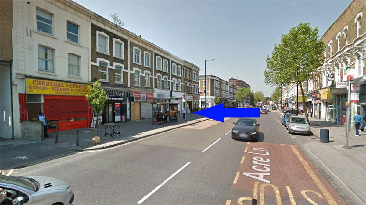 From Brixton Hill on to Acre Lane,&nbsp;<span style="">continue on until the junction with Solon Road and Branksome Road.</span>