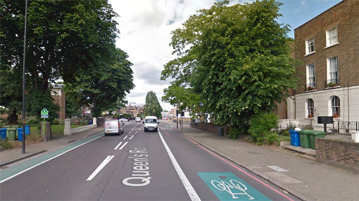 From New Cross Gate underground. Past Pomeroy Street on your right, we are on the right at the junction with York Grove