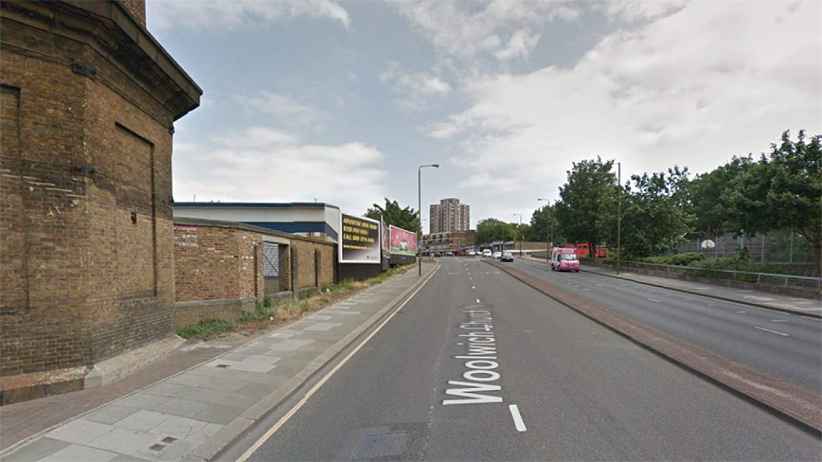 Follow A206 Eastbound and then turn left into Woolwich Dockyard Industrial Estate.